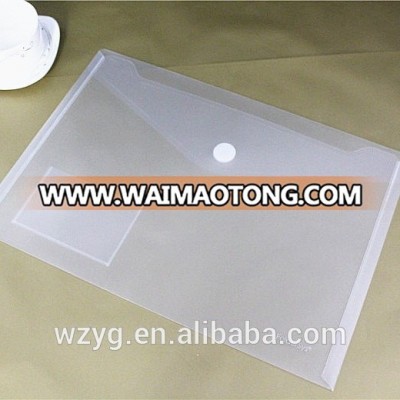 A5 PVC Plastic File Folder With Zipper