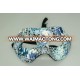 chinese blue mask mardi gras party decoraton masquerade mask