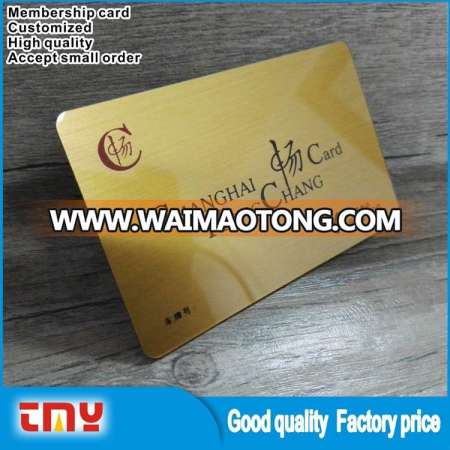 Custom Plastic PVC Card Printing No Minimum, Blank Clear Plastic PVC Card for Promotion TMY002